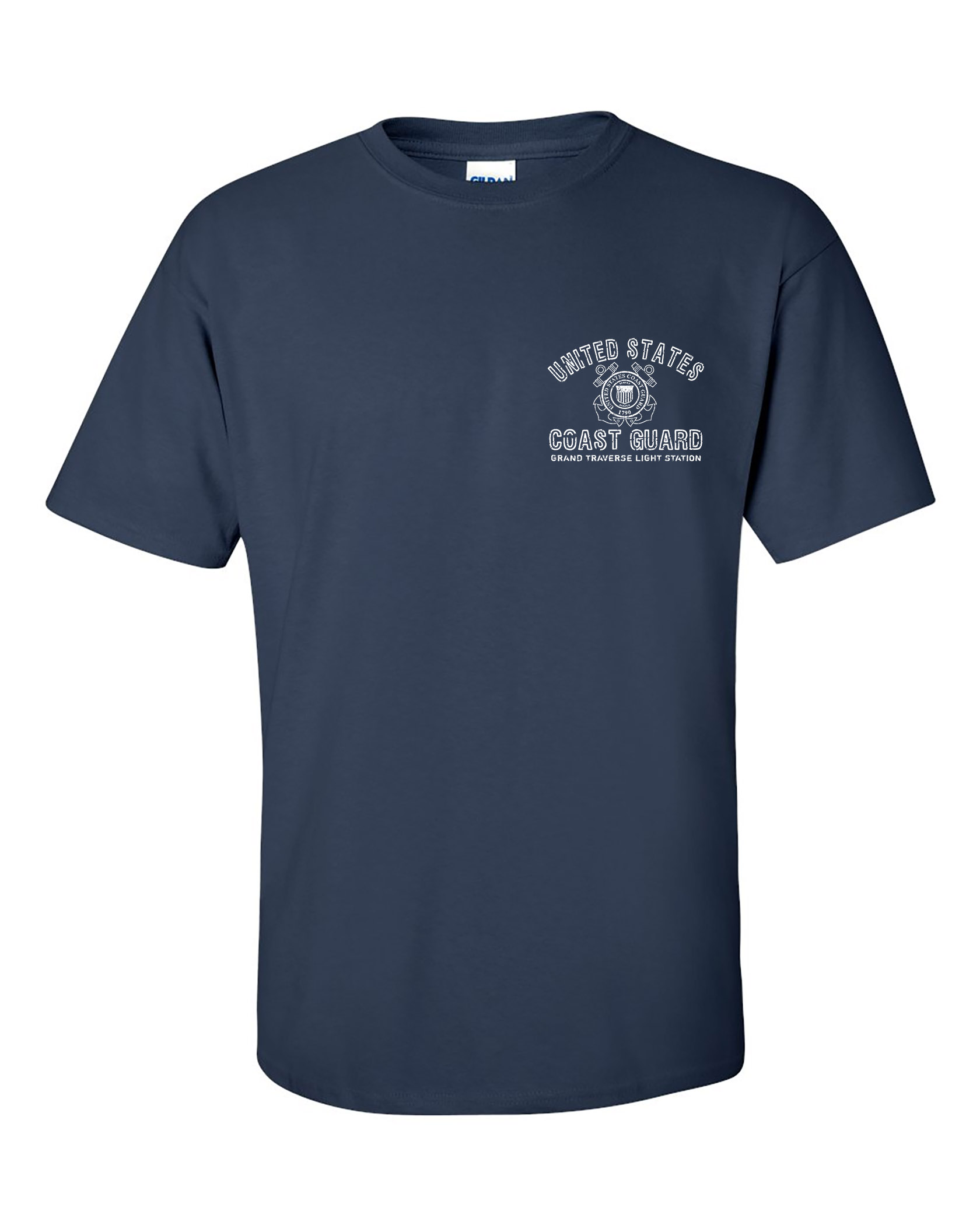 USCG Grand Traverse Light Station T-Shirt - Grand Traverse Lighthouse